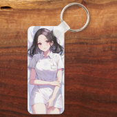 Porte-clés Cute Nurse Anime (Verso)
