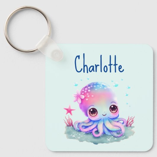 Porte-clés Cute Octopus Sea Creator (Recto)