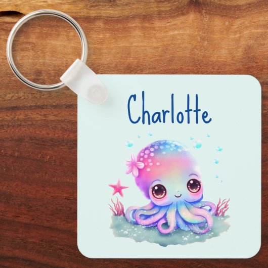 Porte-clés Cute Octopus Sea Creator (Recto)