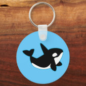 Porte-clés Cute Orca (Baleine Tueuse) (Recto)