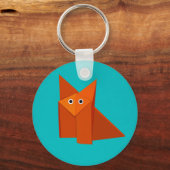 Porte-clés Cute Origami Fox (Recto)
