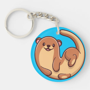 Porte-clés Cute Otter