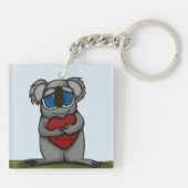 Porte-clés Cute Ours Koala (Dos)