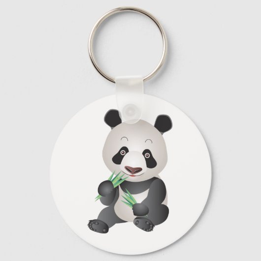 Porte-clés Cute ours Panda (Recto)