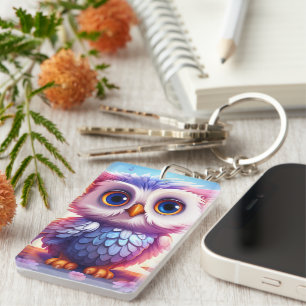 Porte-clés Cute Owl Porte - clé