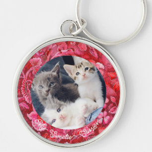 Porte-clés Cute Pet Perdre Sympathie Amoureux des chats Keeps
