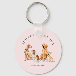 Porte-clés Cute Pet sitters promotional Keychain