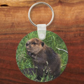 Porte-clés Cute Petit Castor (Recto)