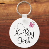Porte-clés Cute Pink Butterfly X-ray tech (Recto)