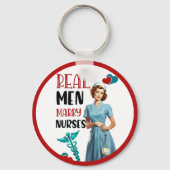 Porte-clés Cute Pinup_ Véritables Hommes Épouses Épouses (Verso)