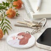 Porte-clés Cute Porte - clé Anime (Devant Droit)
