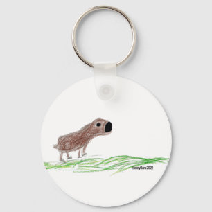 Porte-clés Cute Porte - clé Capybara