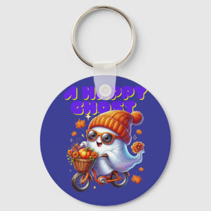 Porte-clés Cute Porte - clé de thé au lait fantôme Halloween