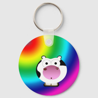 Porte-clés Cute Porte - clé Moo Irrégulier