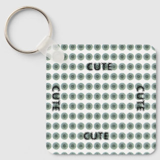 PORTE-CLÉS CUTE_ PORTE - CLÉ NOIR ET VERT
