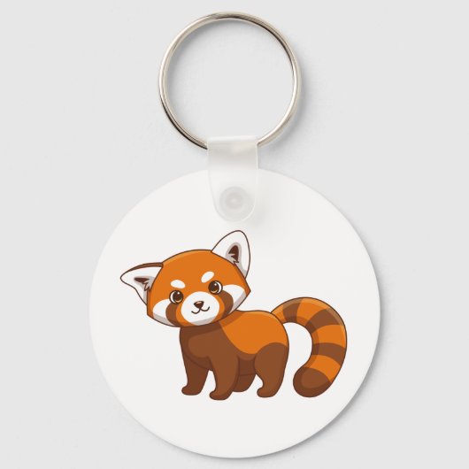 Porte-clés Cute Red Panda (Recto)