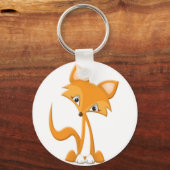 Porte-clés Cute Renard Cartoon (Recto)