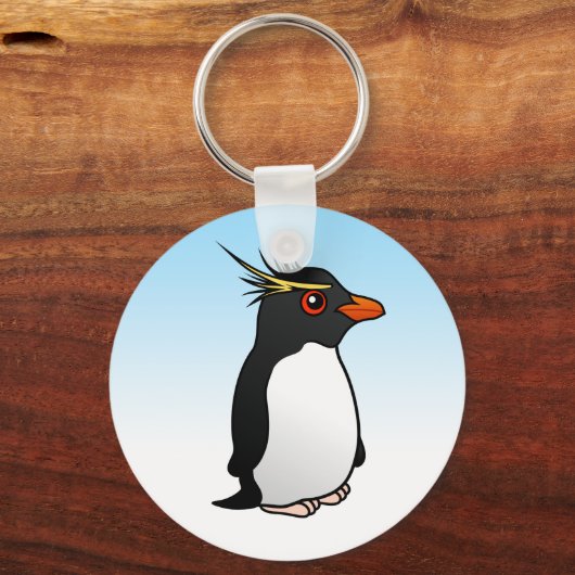 Porte-clés Cute Rockhopper Penguin (Recto)
