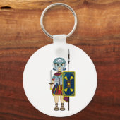 Porte-clés Cute Roman Gladiator Keychain (Recto)