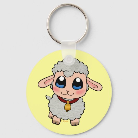 Porte-clés Cute Sheep (Recto)