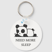 Porte-clés Cute Sleeping Panda Keychain (Recto)