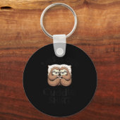 Porte-clés Cute Sloth Couple This Is Our Cuddle  (Recto)