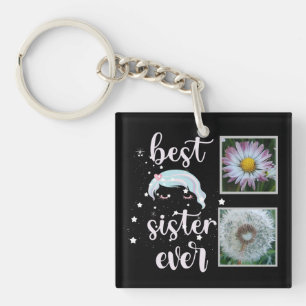 Porte-clés Cute soeur Modèle photo