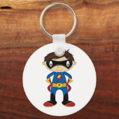 Porte-clés Cute Superhero Boy (Recto)