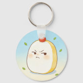 Porte-clés Cute Tamago Tofu Keychain (Verso)