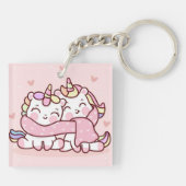 Porte-clés Cute Unicorn (Dos)