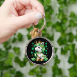 Porte-clés Cute Unicorn Shamrock St Patricks Day<br><div class="desc">Cute Unicorn Shamrock St Patricks Day</div>