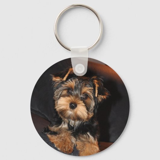 Porte-clés Cute Yorkie Yorkshire Terrier Porte - clé chien (Recto)