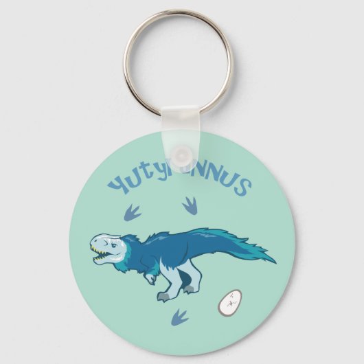 Porte-clés Cute Yutyrannus (Recto)