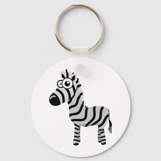 Porte-clés Cute zebra (Recto)