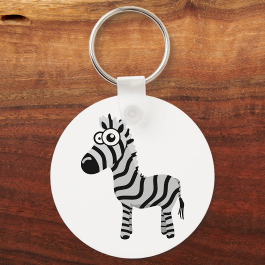 Porte-clés Cute zebra (Recto)