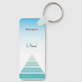 Porte-clés Cuteness Level Keychain – Custom Text & Photo (Verso)