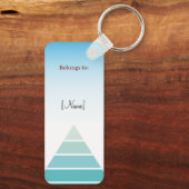 Porte-clés Cuteness Level Keychain – Custom Text & Photo (Verso)