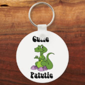 Porte-clés Cutie Patutie Dino (Recto)