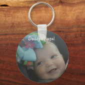 Porte-clés cutiepie, l'ange de papa (Recto)