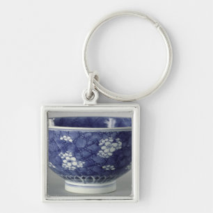 Porte-clés Cuvette décorée des fleurs de cerisier