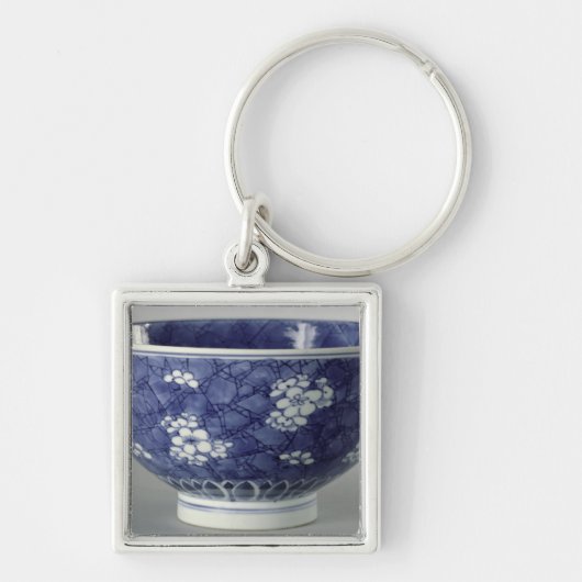 Porte-clés Cuvette décorée des fleurs de cerisier (Devant)