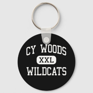Porte-clés Cy Woods - Wildcats - Lycée - Cypress Texas