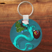 Porte-clés Cyan Dragon (Recto)