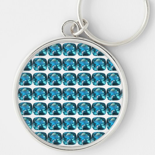 Porte-clés Cyan Sky Blue (Devant)