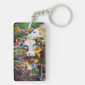 Porte-clés Cyber-vache vapeur (Dos)