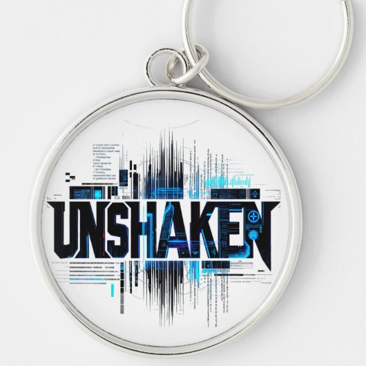 Porte-clés Cyberpunk INEBRANLABLE (Devant)