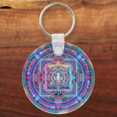 Porte-clés Cyberpunk Mandala (Recto)
