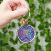 Porte-clés Cyberpunk Mandala (Main)