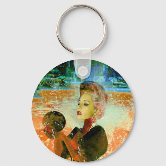 Porte-clés Cyborg électrique (Recto)