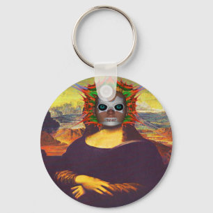 Porte-clés Cyborg Mona Lisa